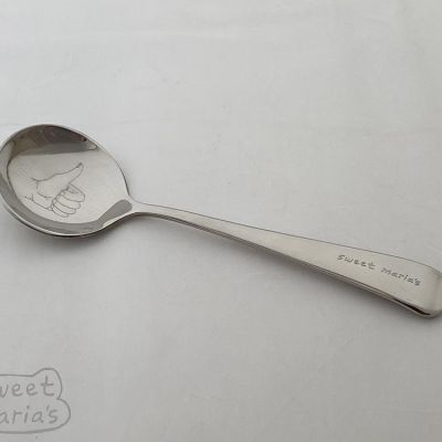 Sweet Maria's Thumbs Up Stainless Steel Cupping Spoon